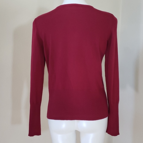 A button down cardigan sweater - Picture 3 of 5